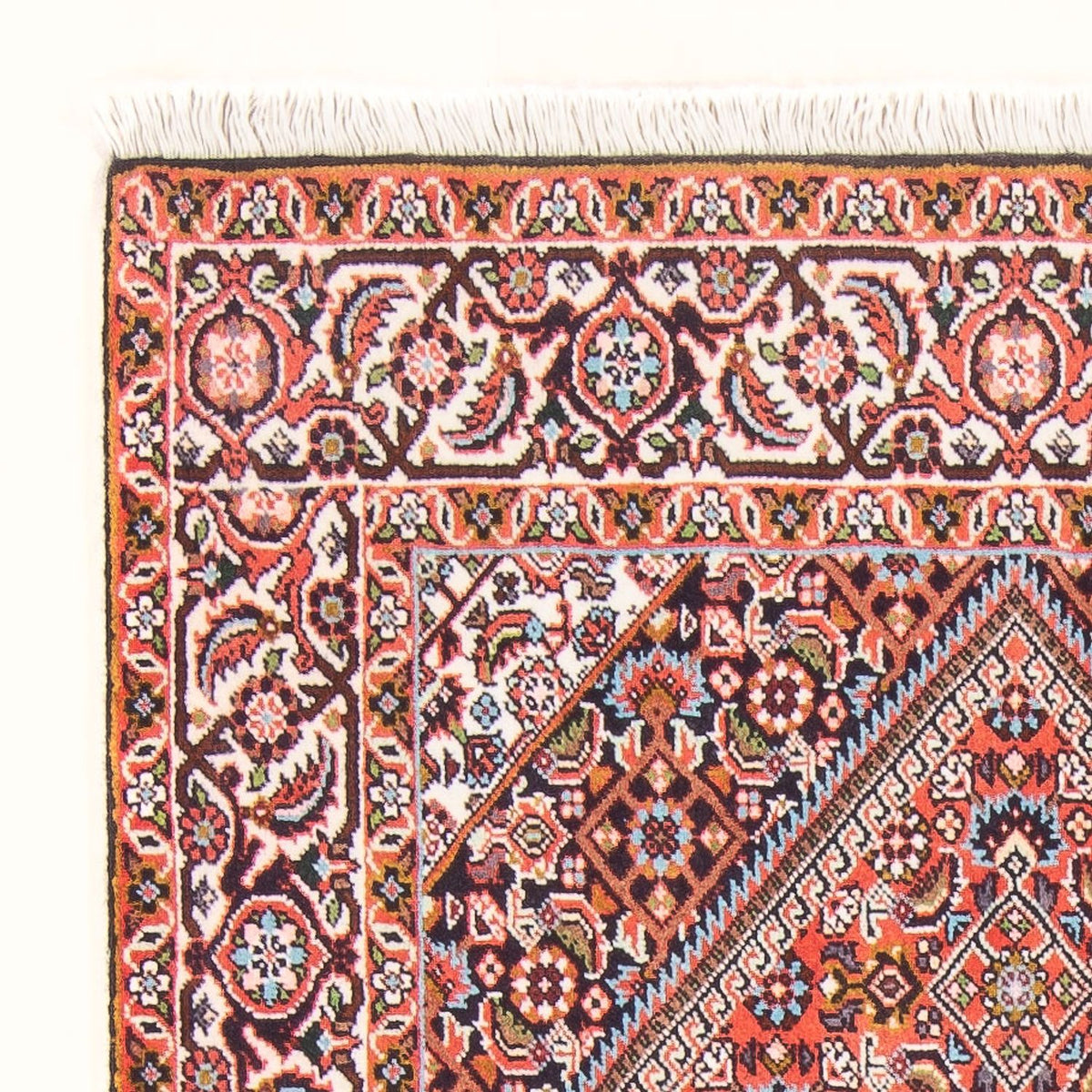 Persisk matta - Bijar - Royal - 147 x 84 cm - röd