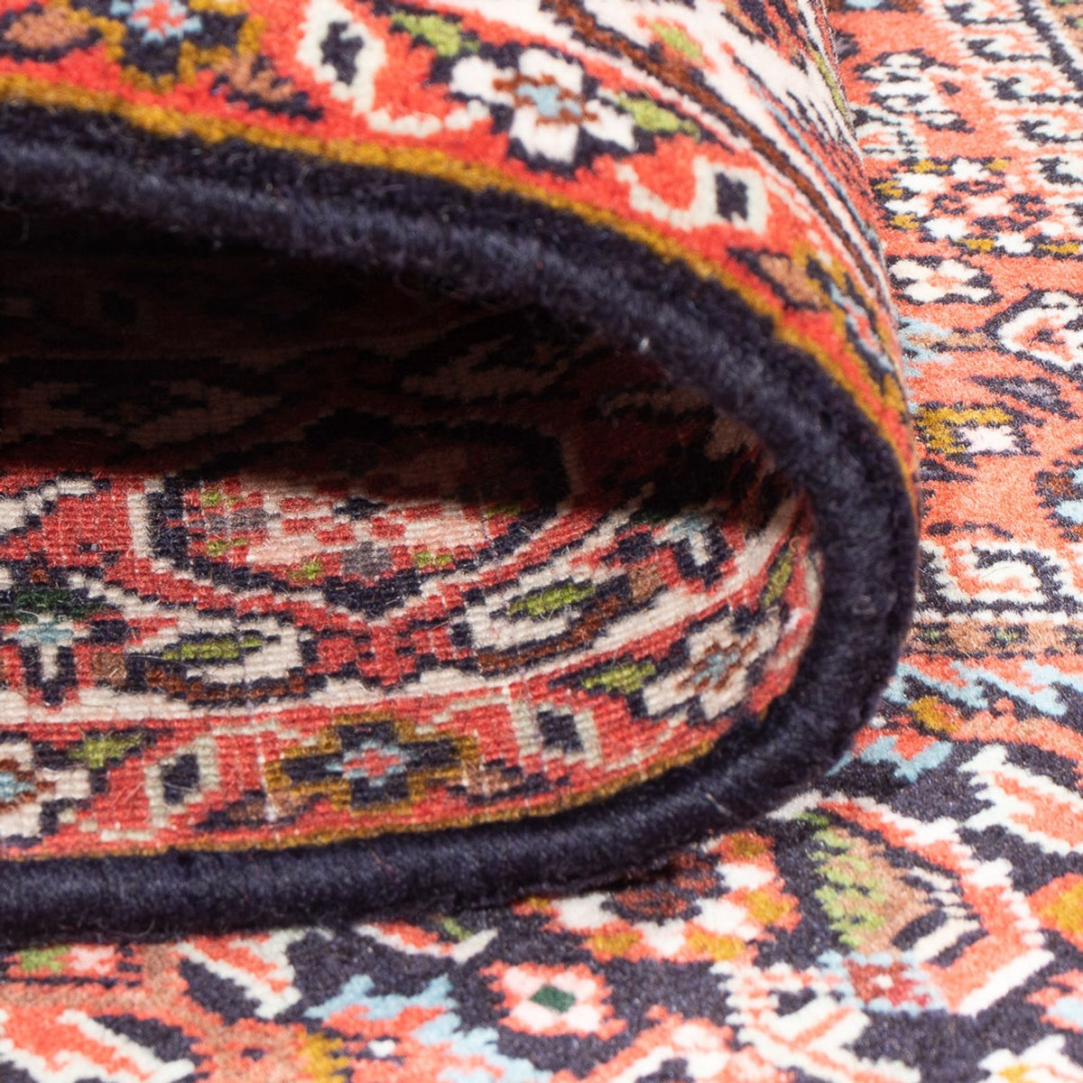 Persisk matta - Bijar - Royal - 147 x 84 cm - röd