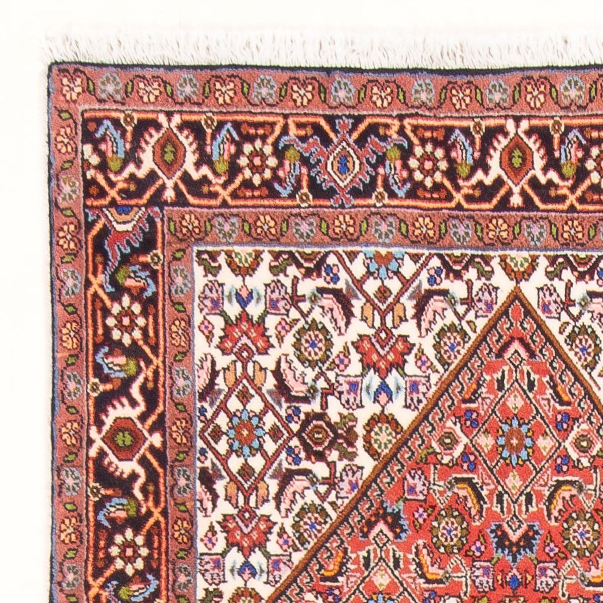 Persisk matta - Bijar - Royal - 165 x 84 cm - röd