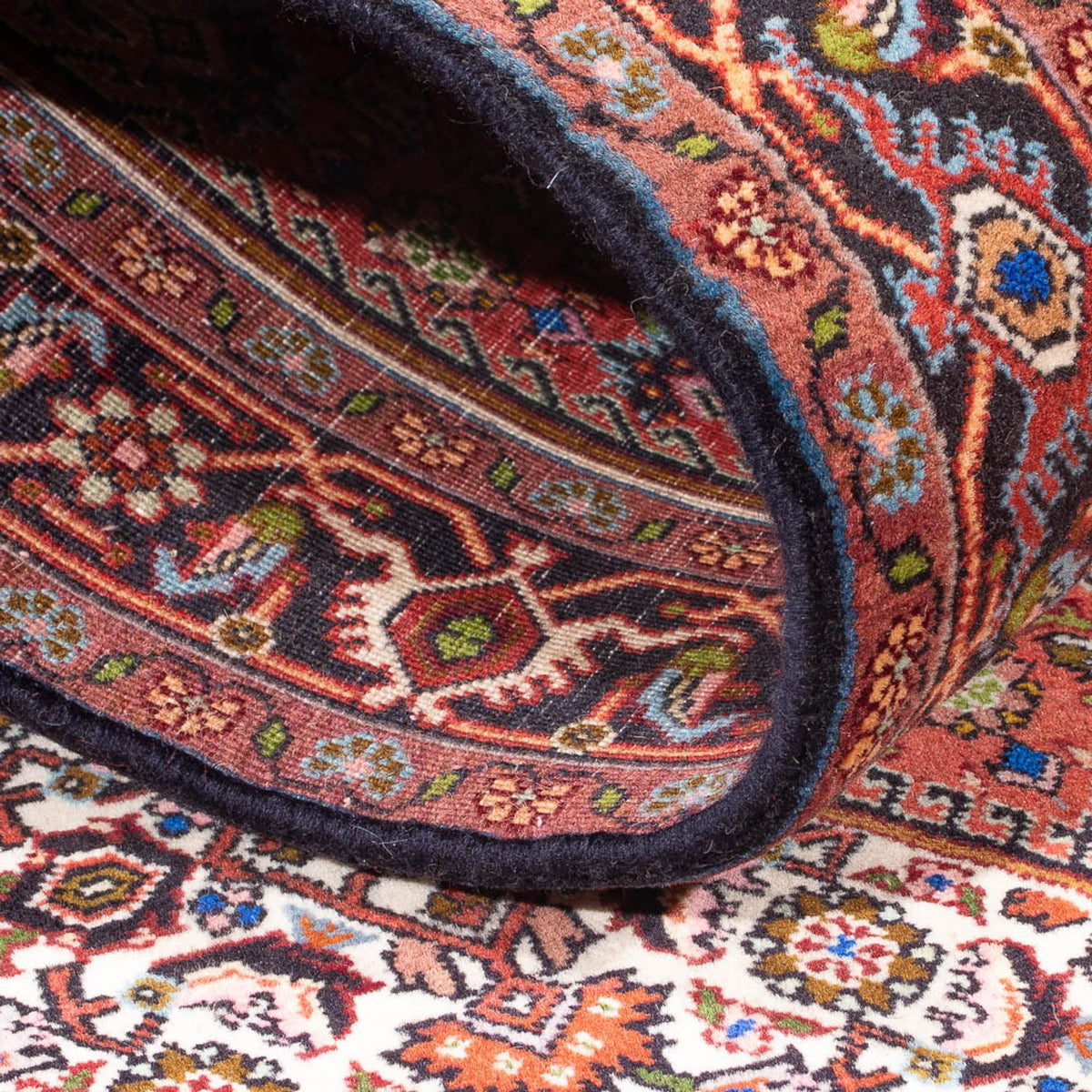 Persisk matta - Bijar - Royal - 165 x 84 cm - röd