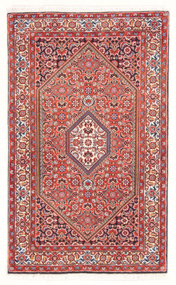 Persisk matta - Bijar - Royal - 136 x 84 cm - röd