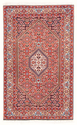 Persisk matta - Bijar - Royal - 136 x 84 cm - röd