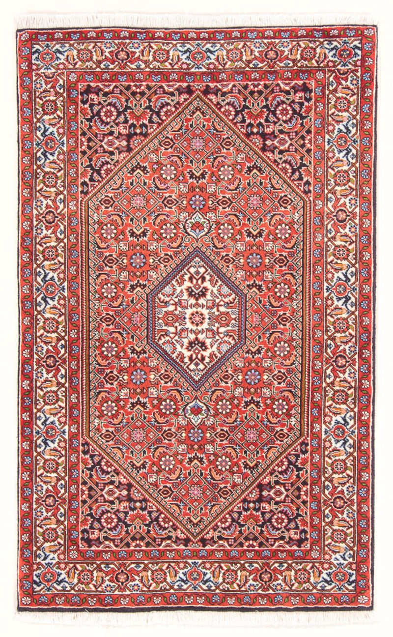 Persisk matta - Bijar - Royal - 136 x 84 cm - röd