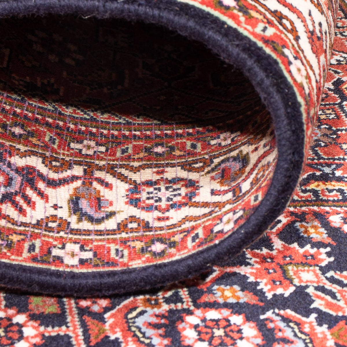 Persisk matta - Bijar - Royal - 150 x 84 cm - röd