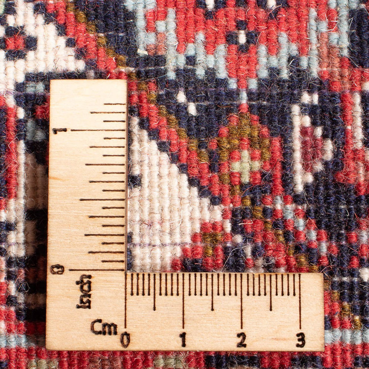 Persisk matta - Bijar - Royal - 138 x 83 cm - röd