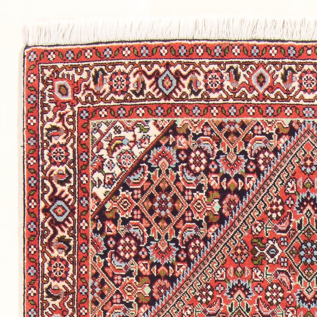 Persisk matta - Bijar - Royal - 142 x 84 cm - röd