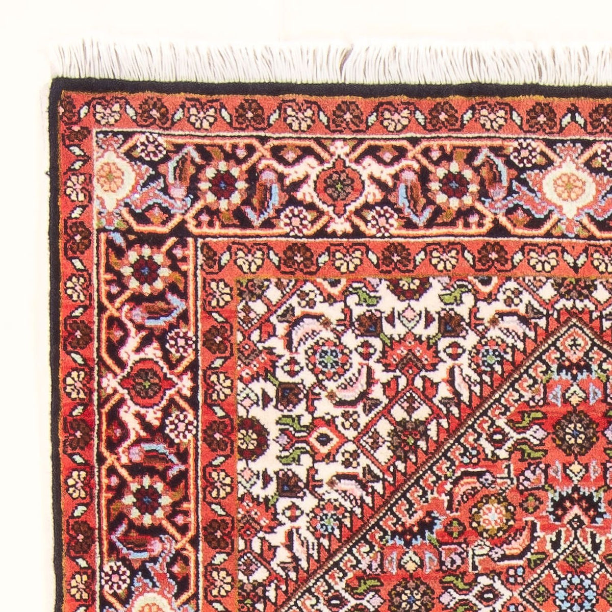 Persisk matta - Bijar - Royal - 142 x 82 cm - röd