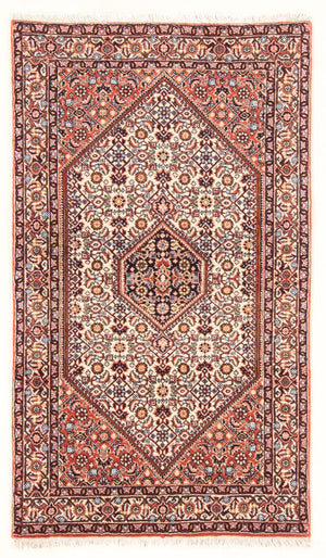 Persisk matta - Bijar - Royal - 141 x 83 cm - beige
