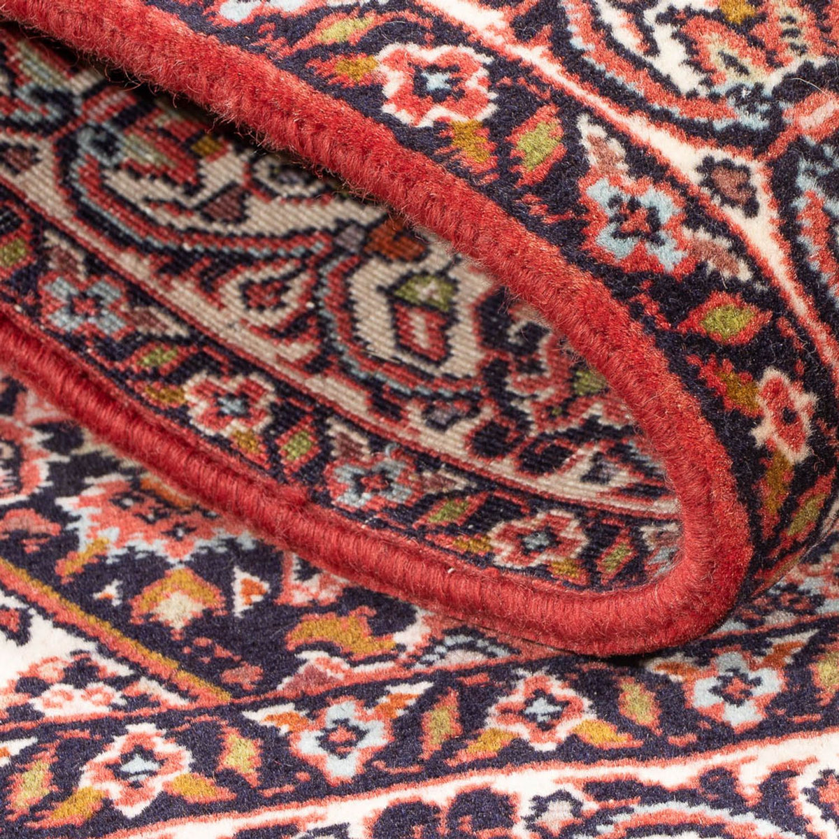 Persisk matta - Bijar - Royal - 132 x 84 cm - röd