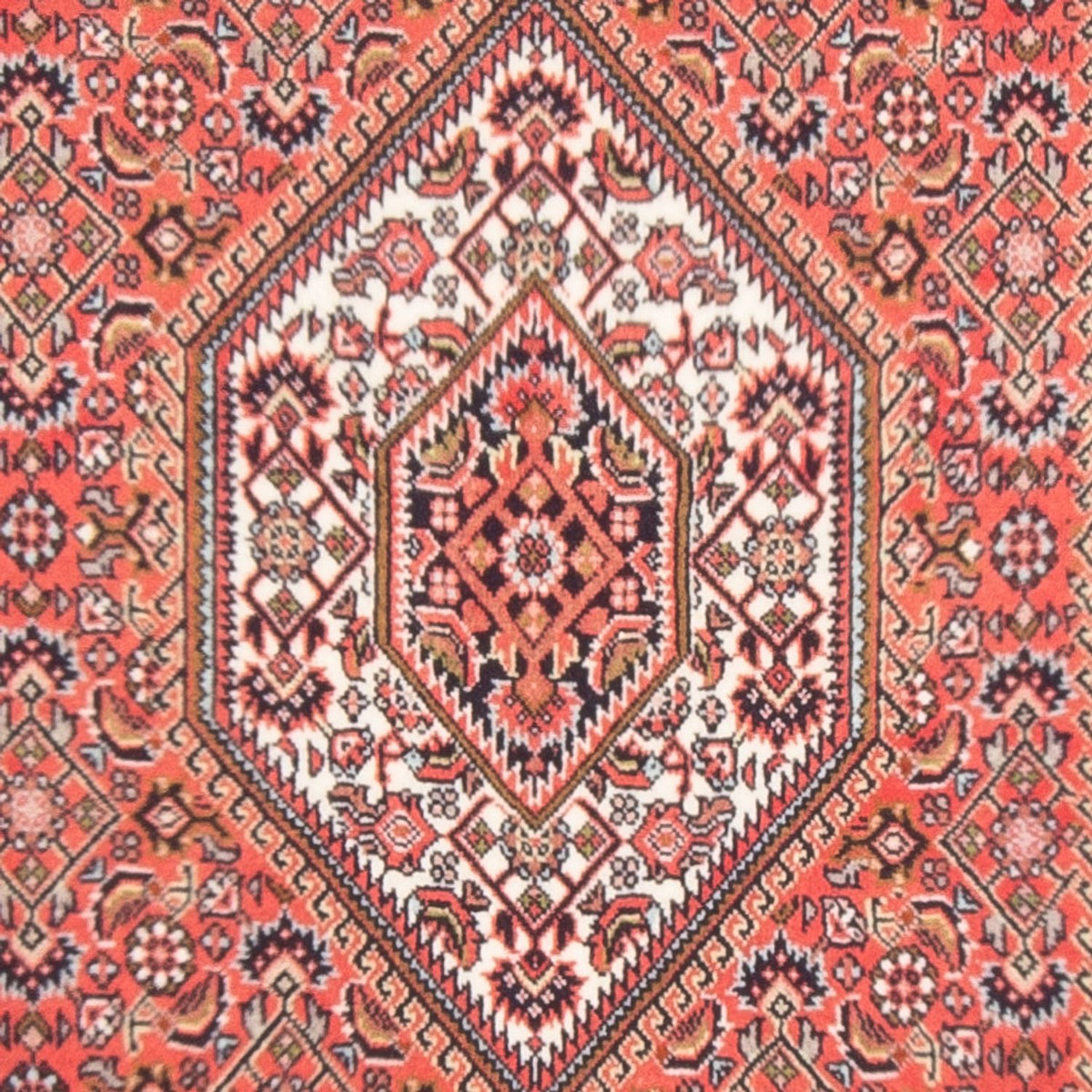 Persisk matta - Bijar - Royal - 133 x 84 cm - röd
