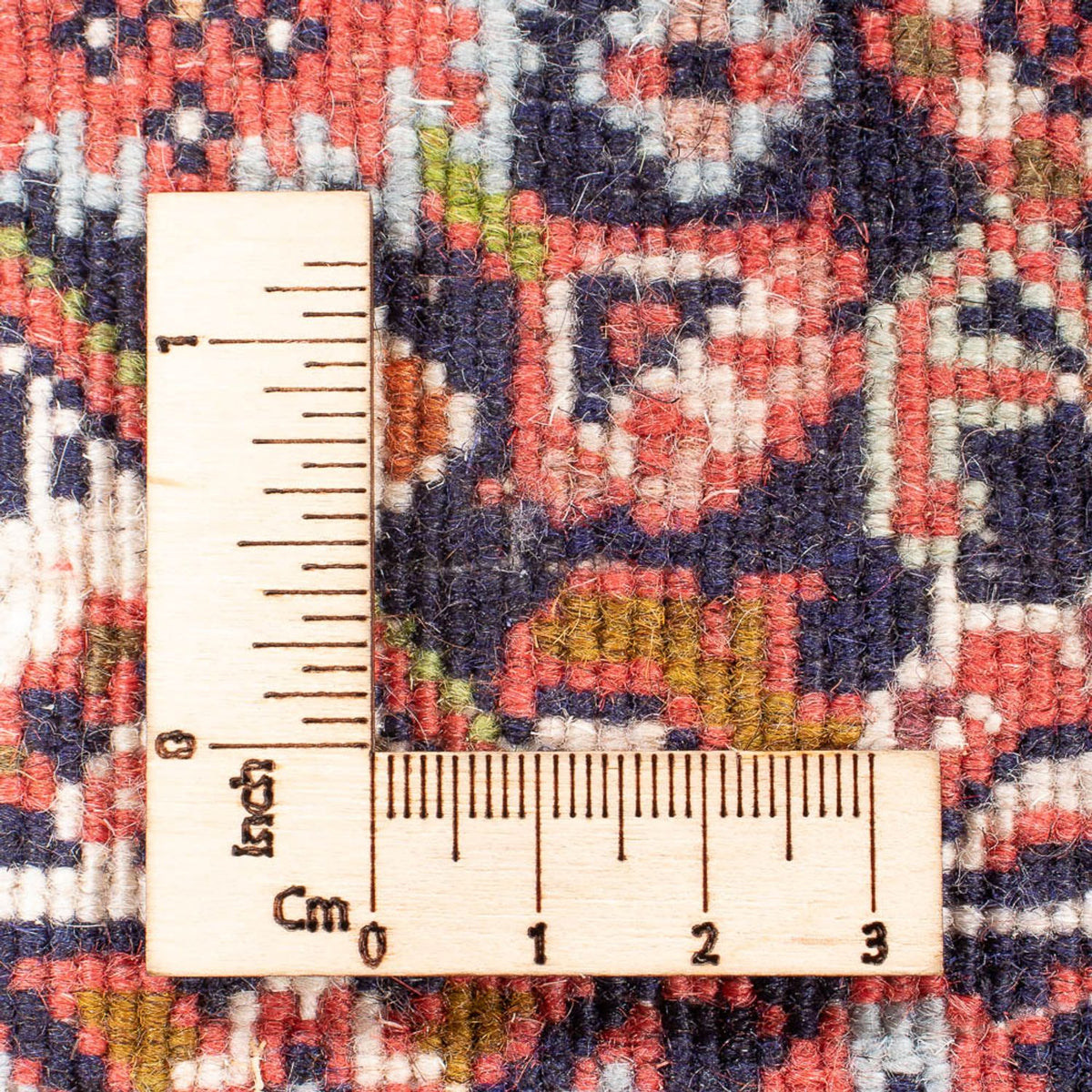 Persisk matta - Bijar - Royal - 140 x 87 cm - röd