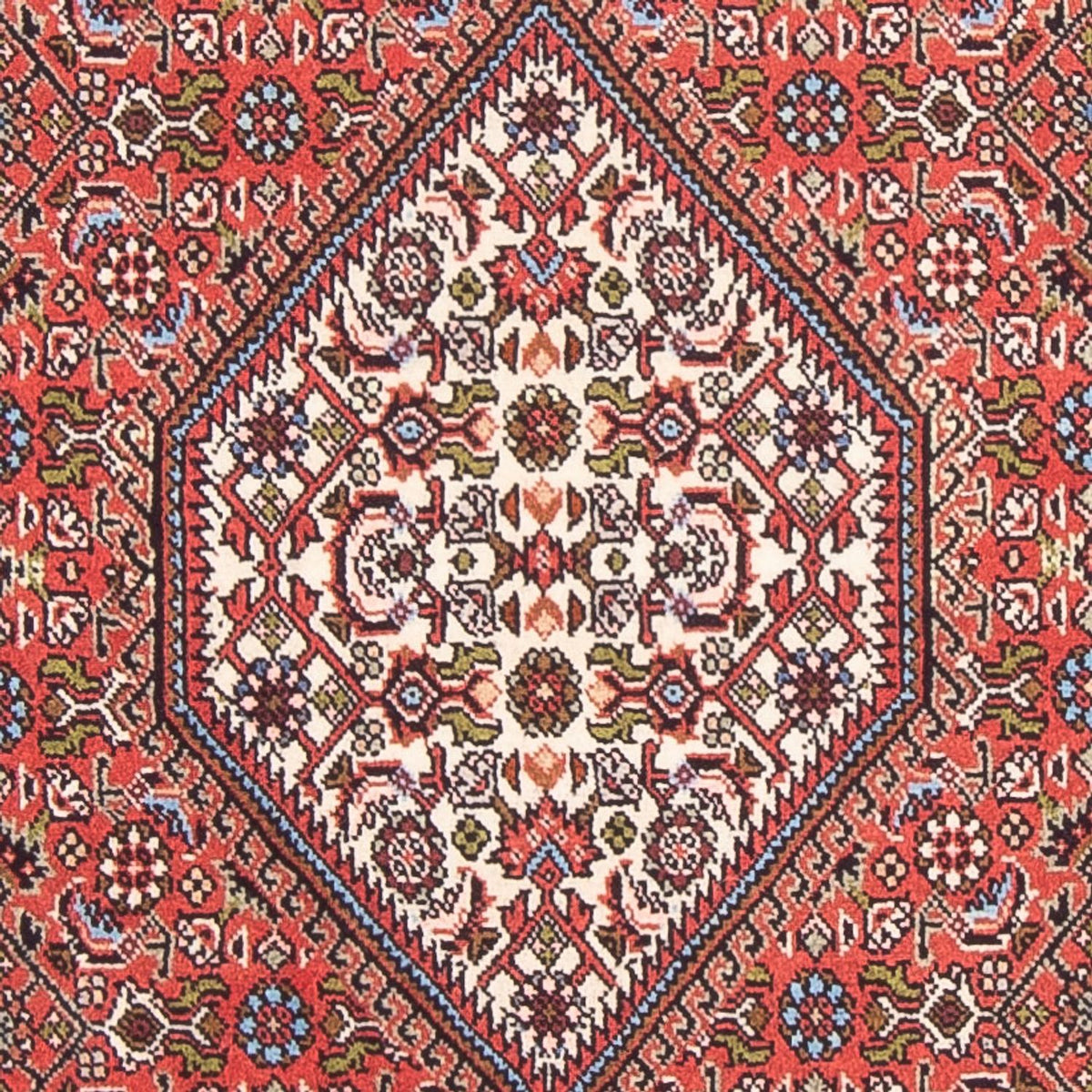 Persisk matta - Bijar - Royal - 142 x 84 cm - röd