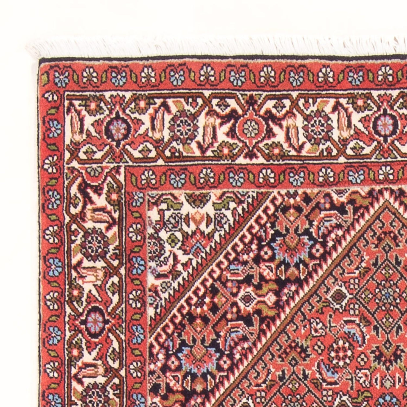Persisk matta - Bijar - Royal - 142 x 84 cm - röd