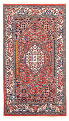 Persisk matta - Bijar - Royal - 145 x 84 cm - röd