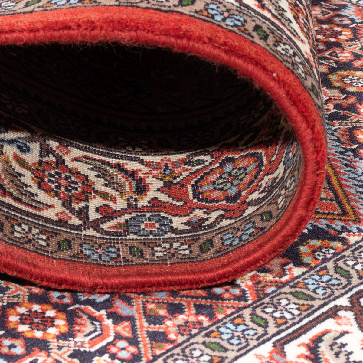 Persisk matta - Bijar - Royal - 145 x 84 cm - röd