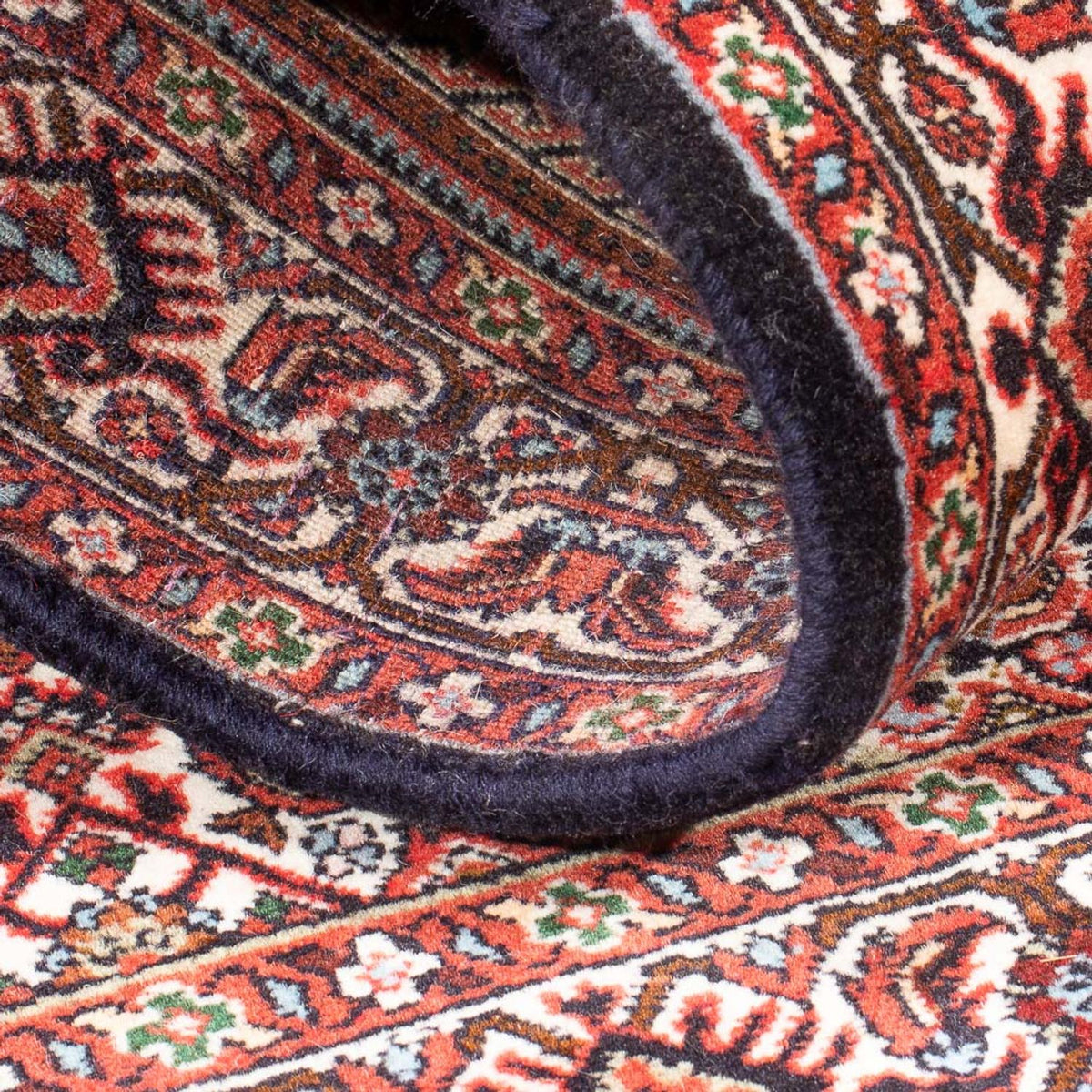 Persisk matta - Bijar - Royal - 134 x 88 cm - röd