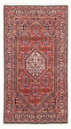 Persisk matta - Bijar - Royal - 142 x 80 cm - röd