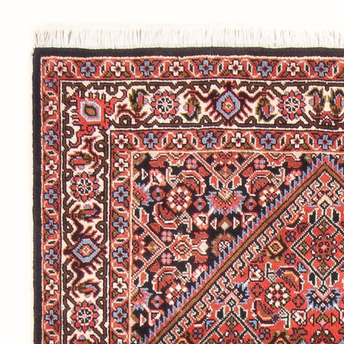 Persisk matta - Bijar - Royal - 142 x 80 cm - röd