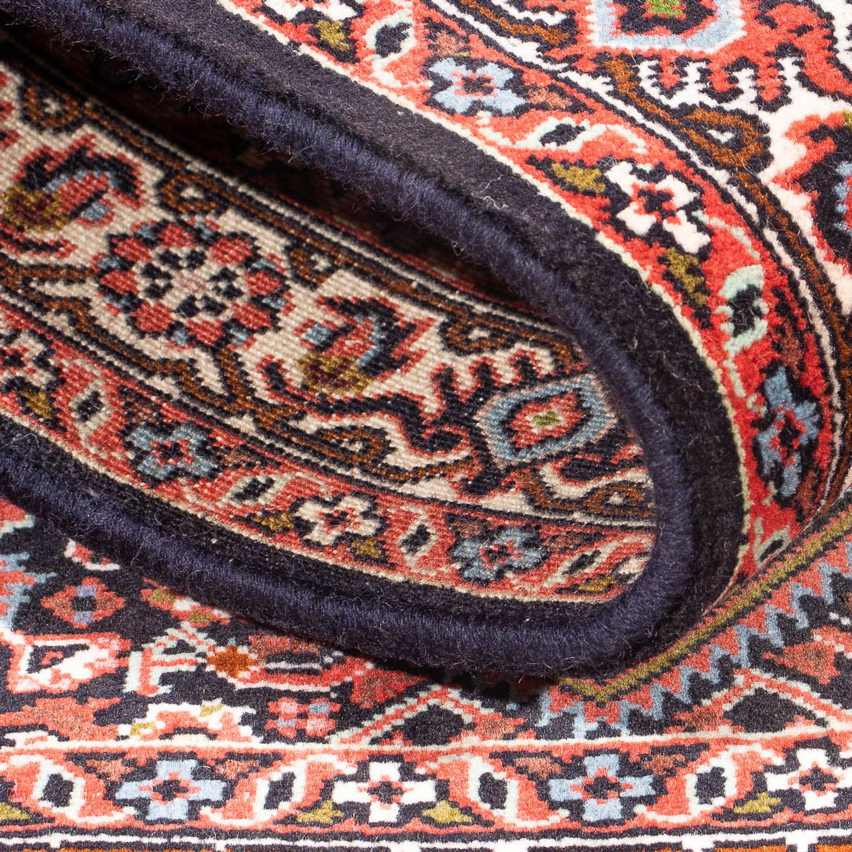 Persisk matta - Bijar - Royal - 142 x 80 cm - röd