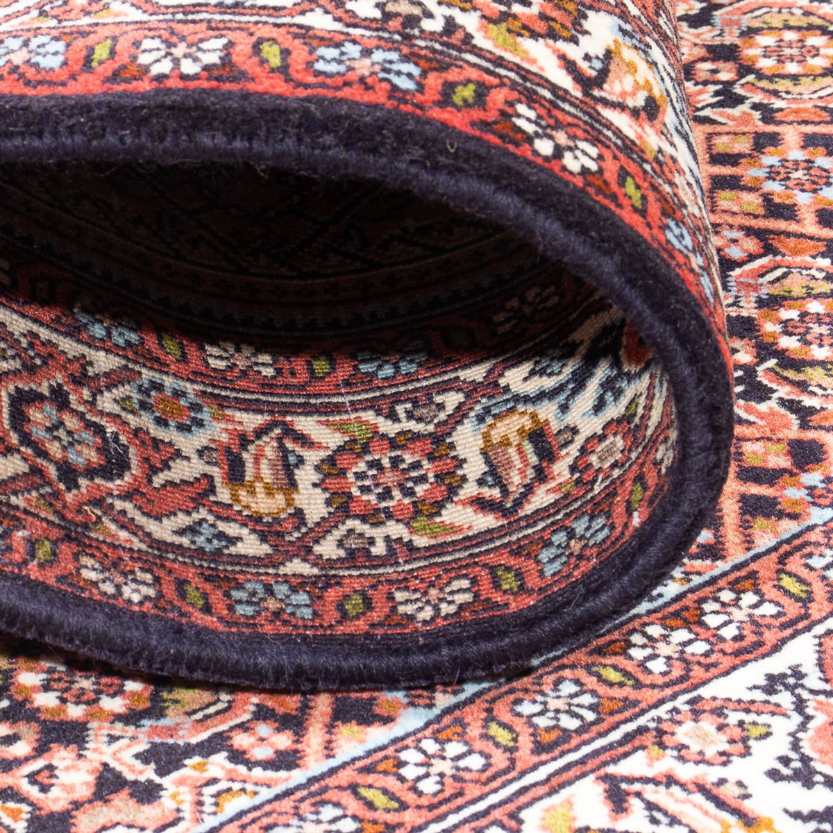 Persisk matta - Bijar - Royal - 131 x 83 cm - röd