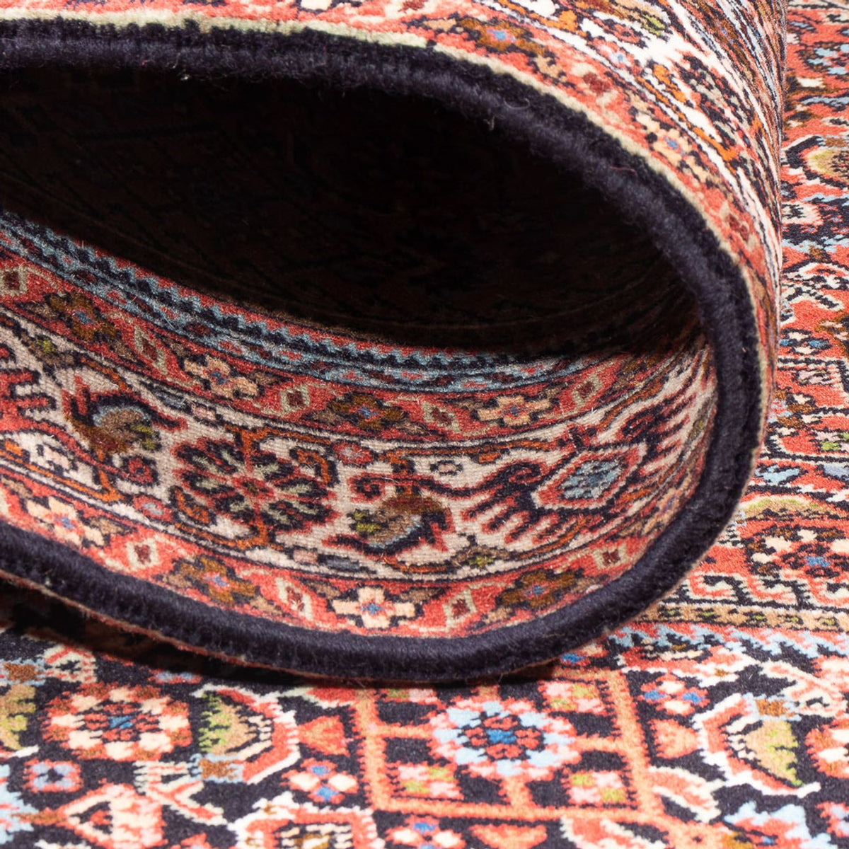 Persisk matta - Bijar - Royal - 143 x 85 cm - röd