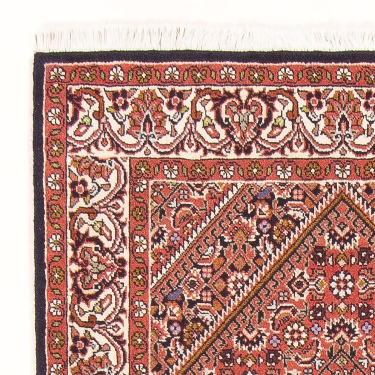 Persisk matta - Bijar - Royal - 140 x 83 cm - röd