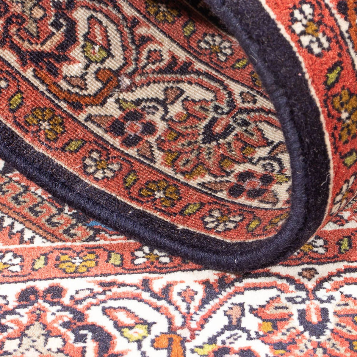 Persisk matta - Bijar - Royal - 140 x 83 cm - röd