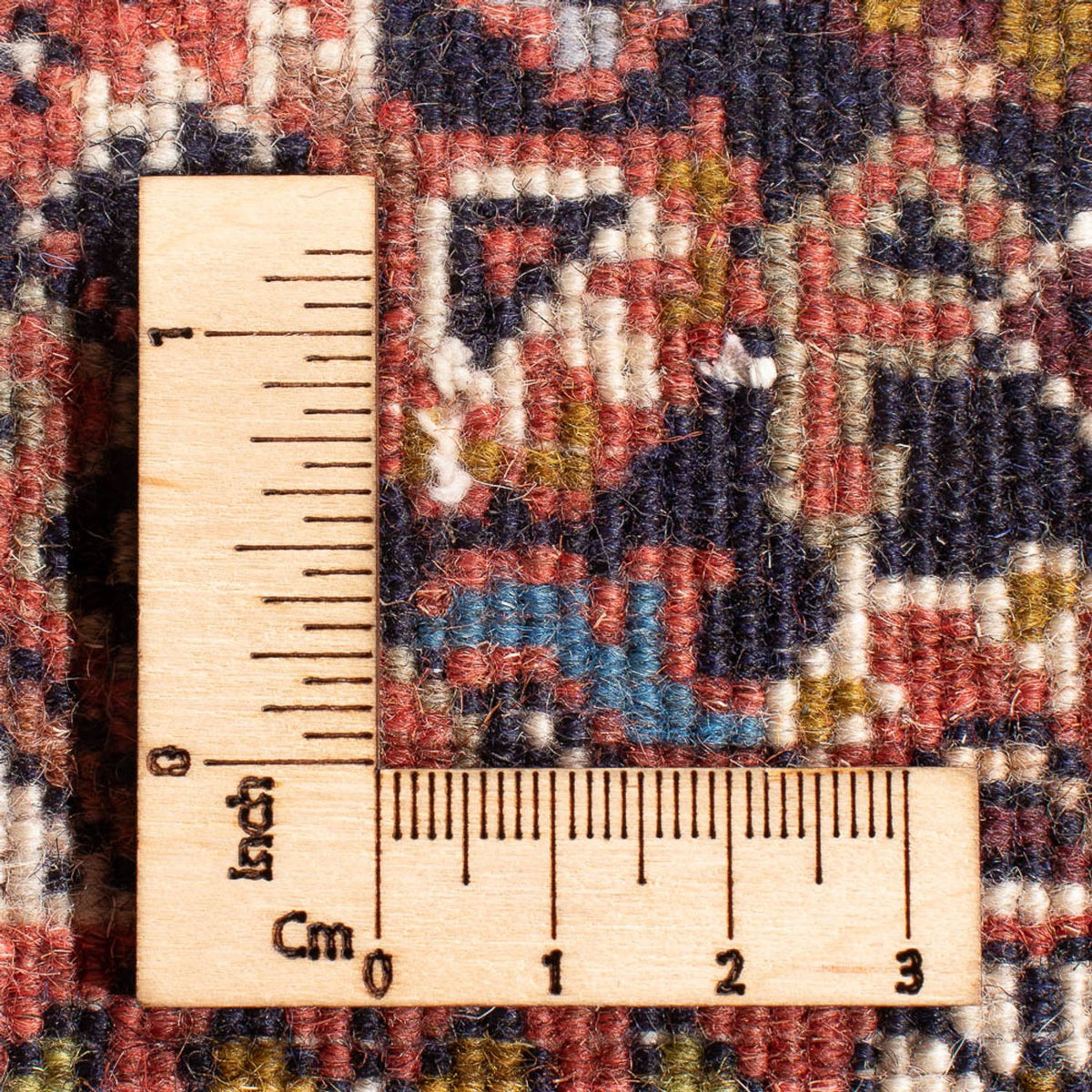 Persisk matta - Bijar - Royal - 140 x 83 cm - röd