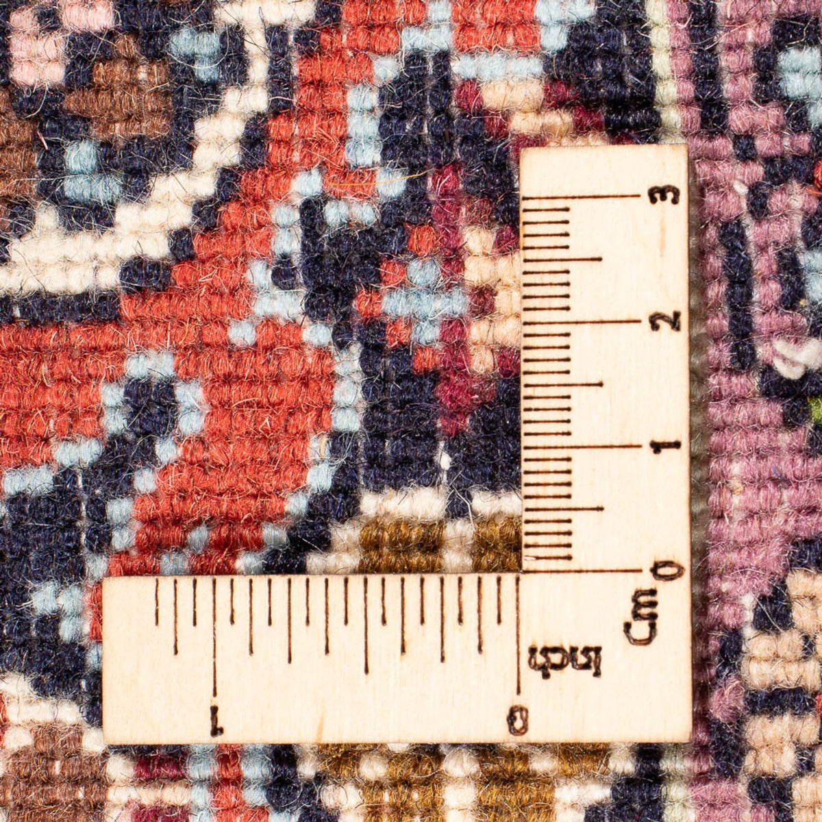 Persisk matta - Bijar - Royal - 140 x 80 cm - röd