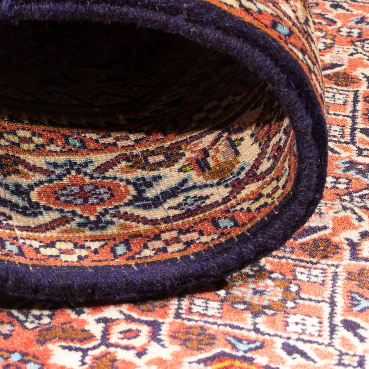 Persisk matta - Bijar - Royal - 140 x 84 cm - röd