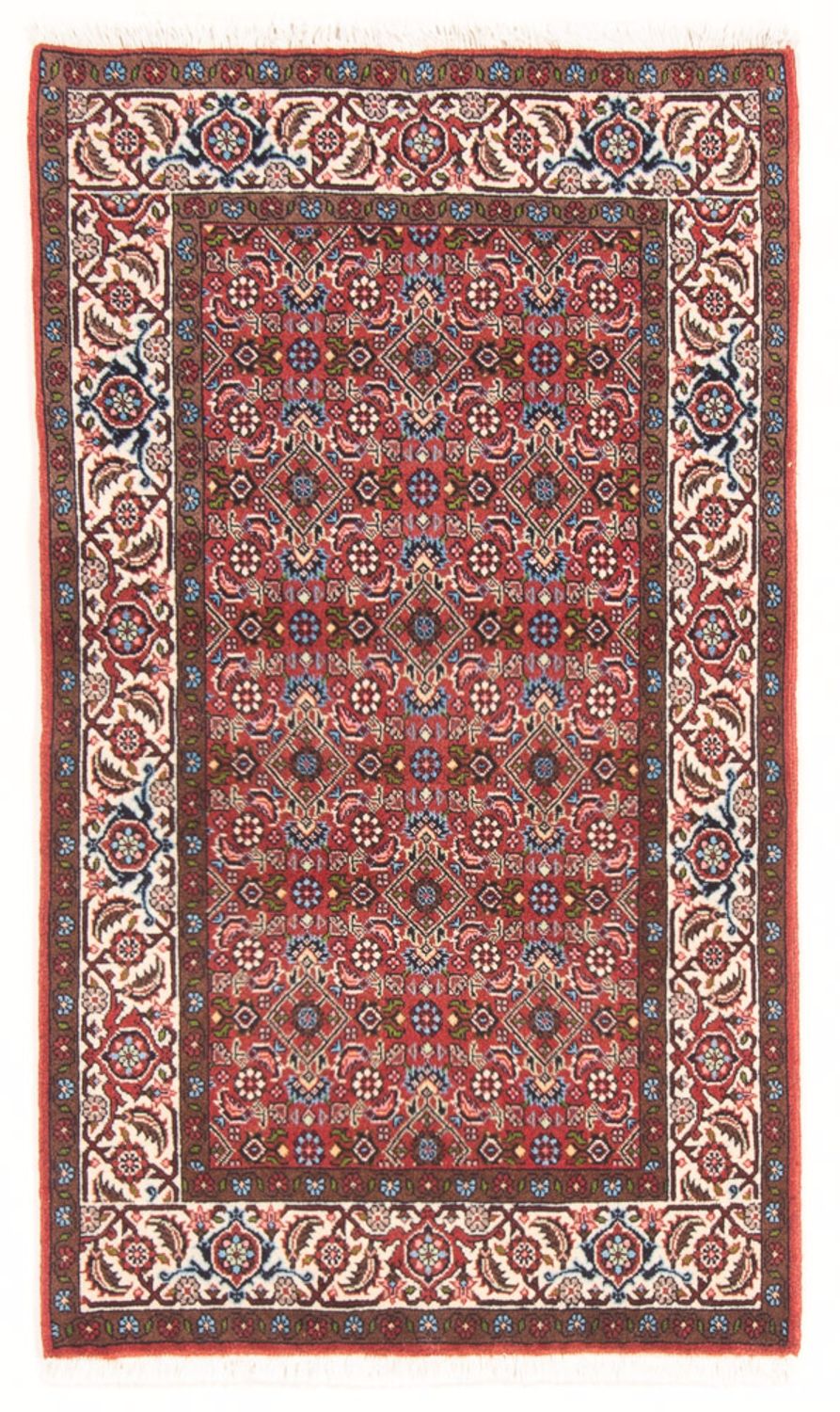 Persisk matta - Bijar - Royal - 143 x 81 cm - röd