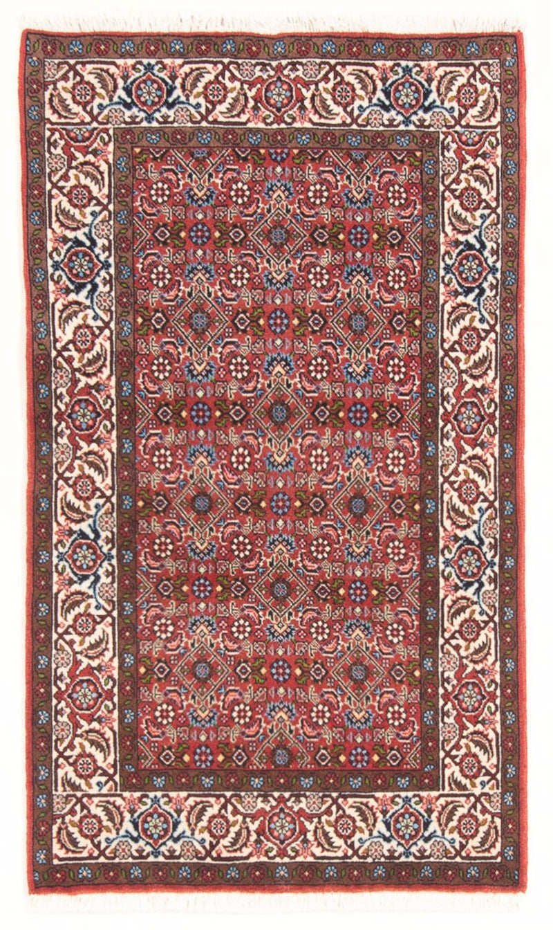 Persisk matta - Bijar - Royal - 143 x 81 cm - röd