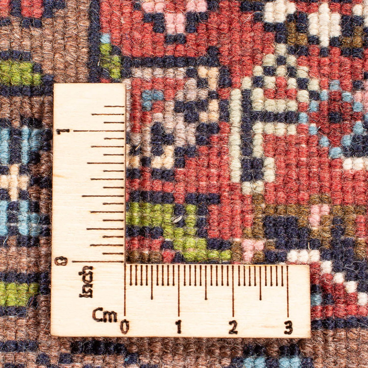 Persisk matta - Bijar - Royal - 143 x 81 cm - röd