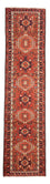 Runner Persisk matta - Nomadic - 285 x 69 cm - röd