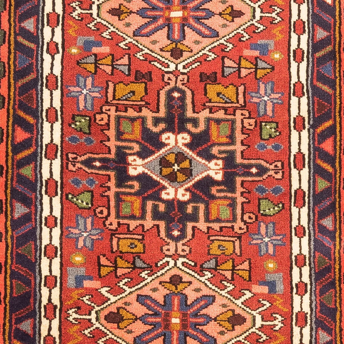Runner Persisk matta - Nomadic - 288 x 76 cm - röd