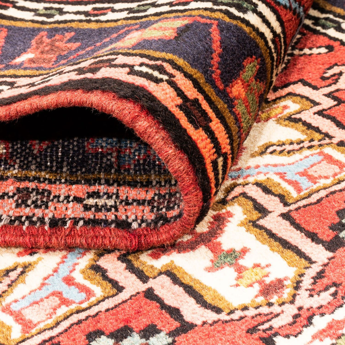 Runner Persisk matta - Nomadic - 286 x 73 cm - röd