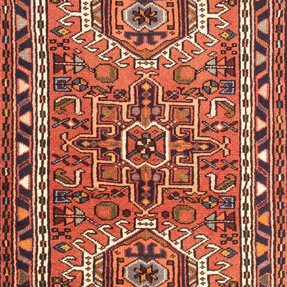 Runner Persisk matta - Nomadic - 276 x 86 cm - röd