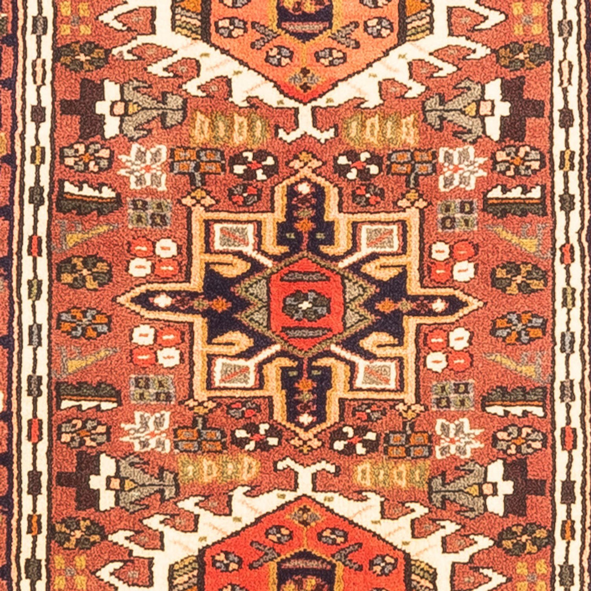 Runner Persisk matta - Nomadic - 288 x 75 cm - röd