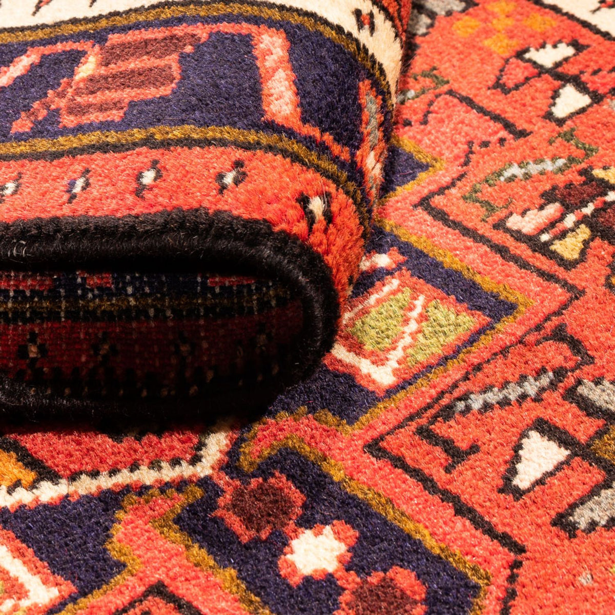 Runner Persisk matta - Nomadic - 290 x 74 cm - röd