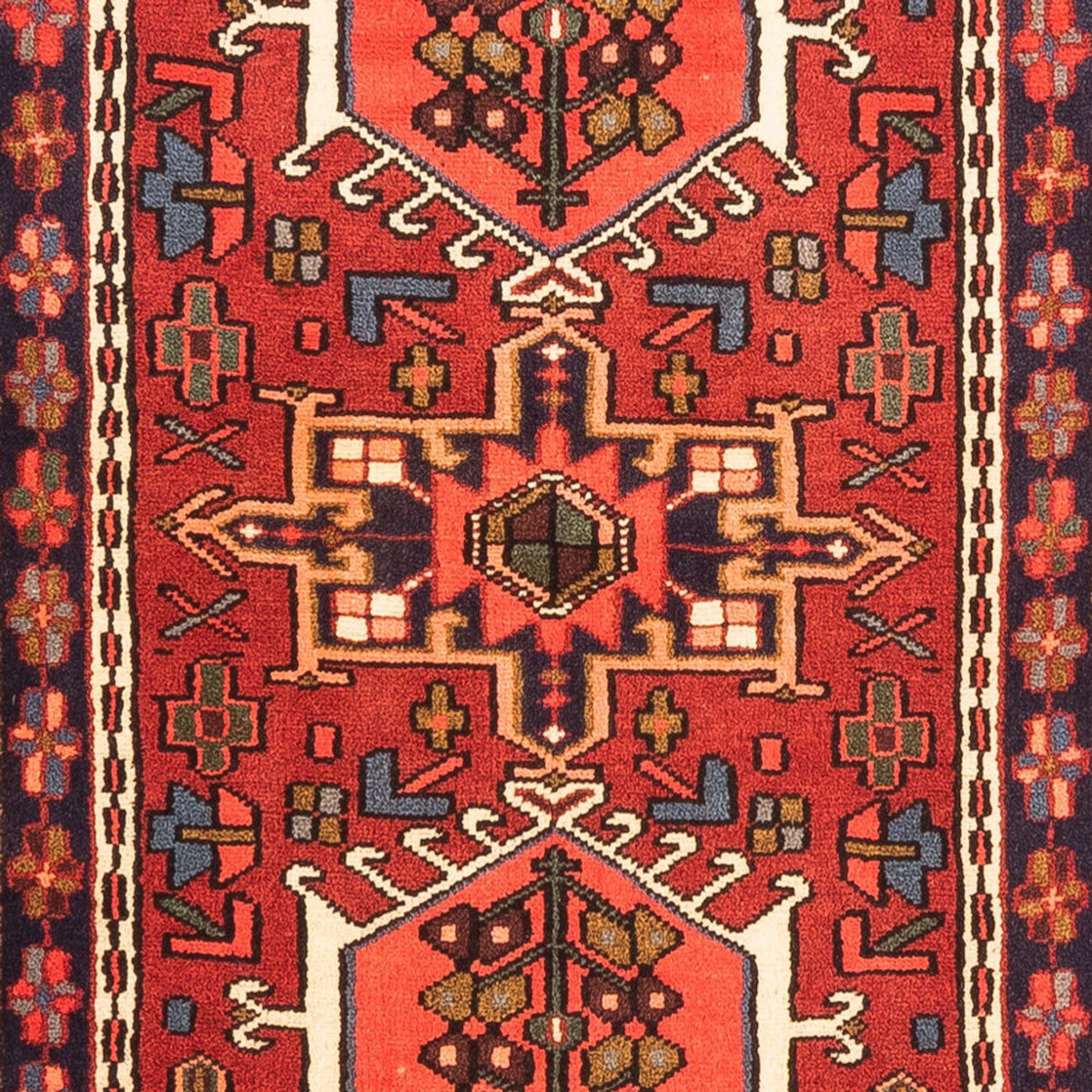 Runner Persisk matta - Nomadic - 286 x 72 cm - röd