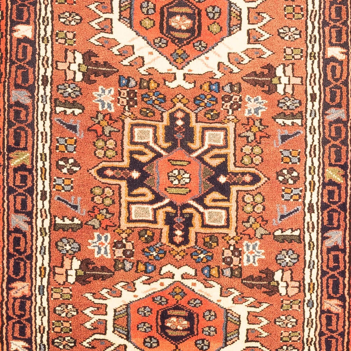 Runner Persisk matta - Nomadic - 294 x 76 cm - röd