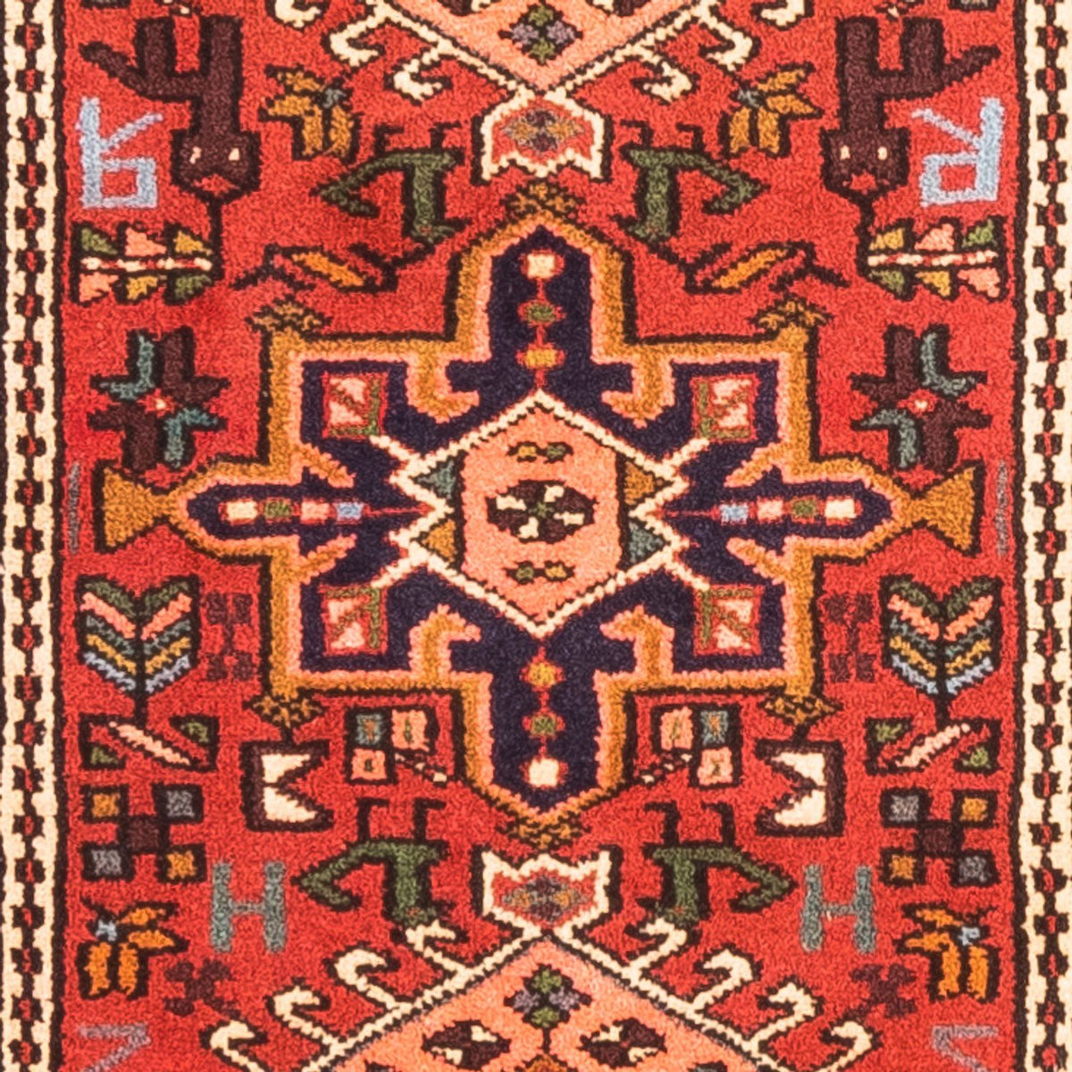 Runner Persisk matta - Nomadic - 295 x 73 cm - röd