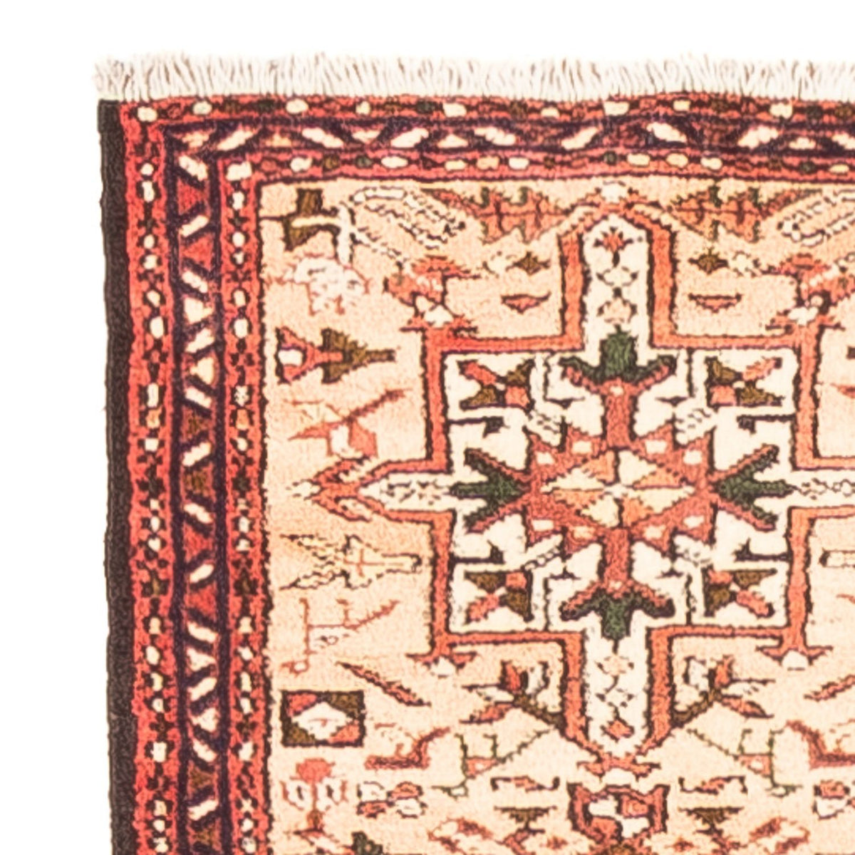 Runner Persisk matta - Nomadic - 322 x 58 cm - grädde