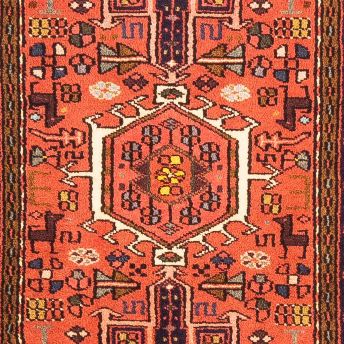 Runner Persisk matta - Nomadic - 277 x 70 cm - röd