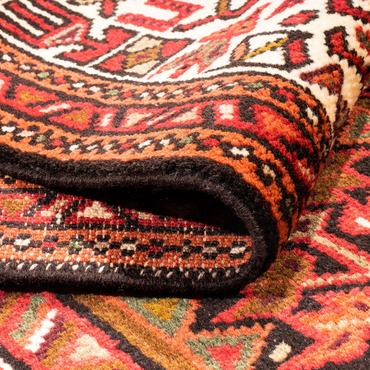 Runner Persisk matta - Nomadic - 468 x 74 cm - grädde