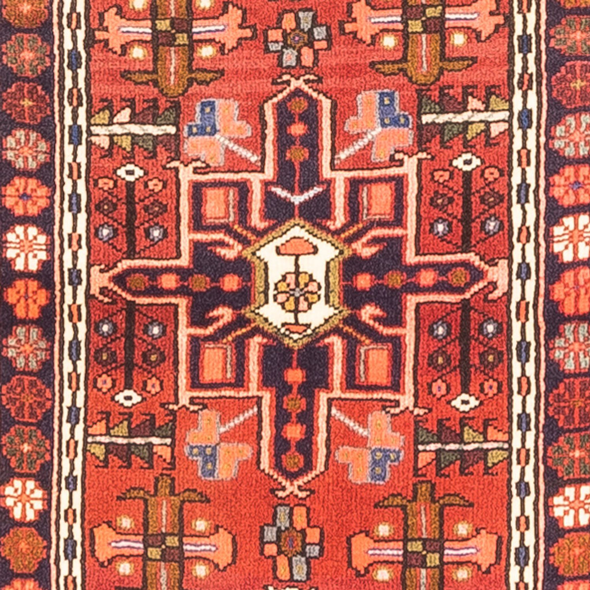 Runner Persisk matta - Nomadic - 400 x 70 cm - röd