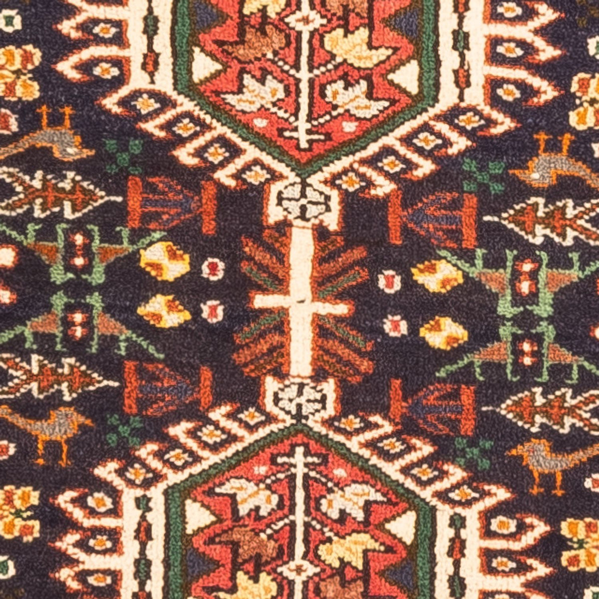 Persisk matta - Nomadic - 146 x 70 cm - mörkblå