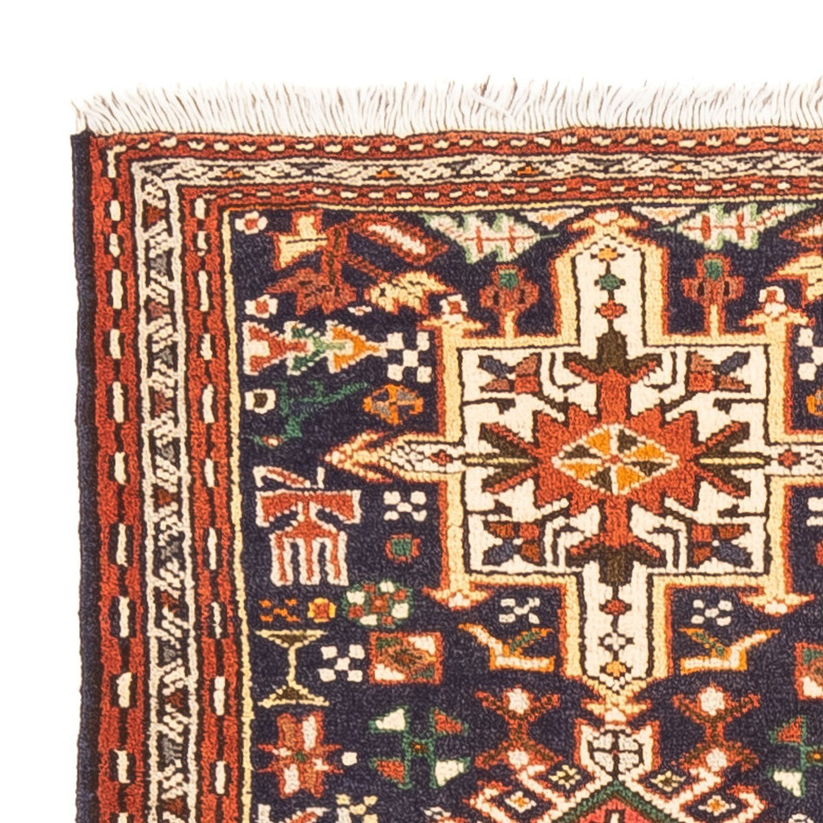 Persisk matta - Nomadic - 146 x 70 cm - mörkblå