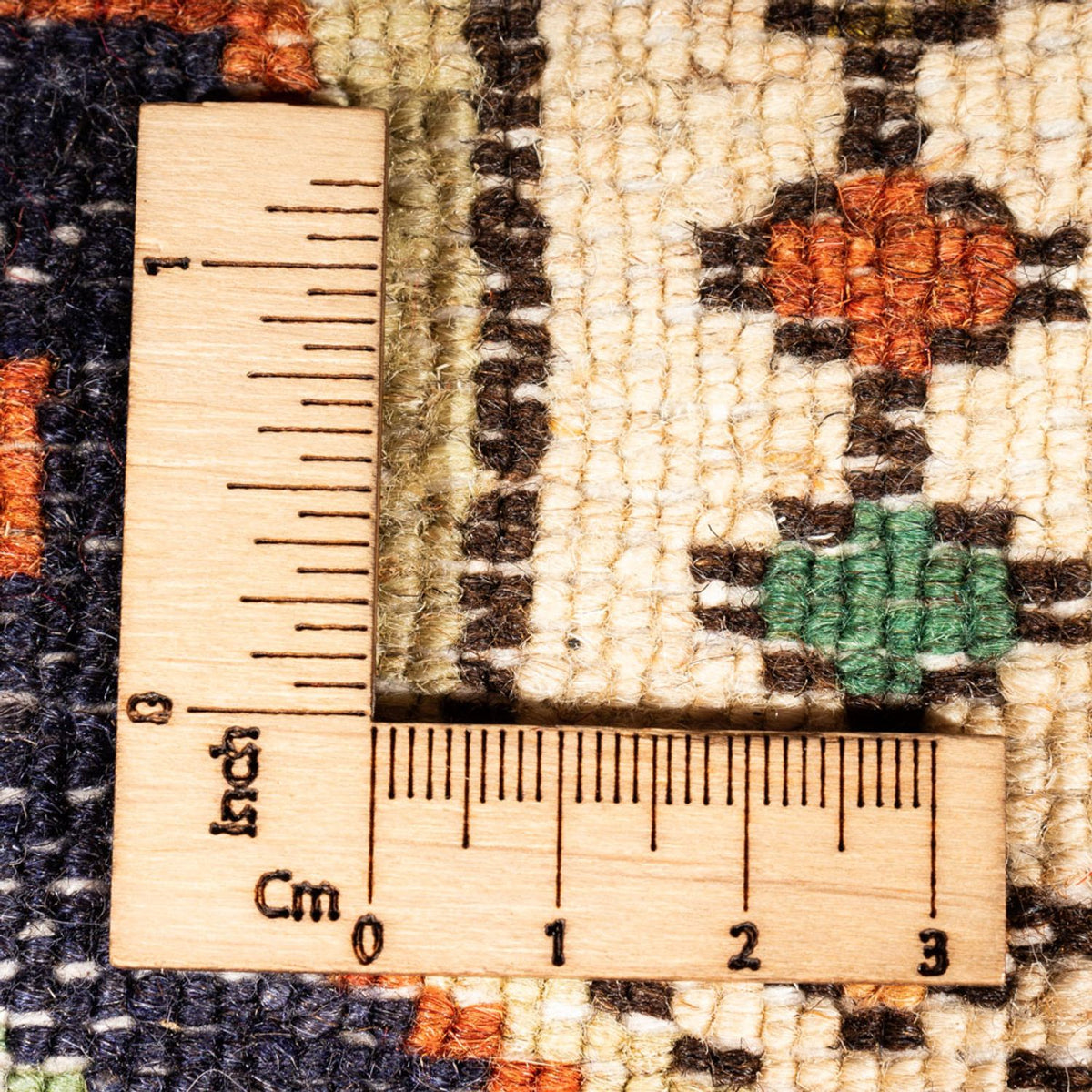 Persisk matta - Nomadic - 146 x 70 cm - mörkblå