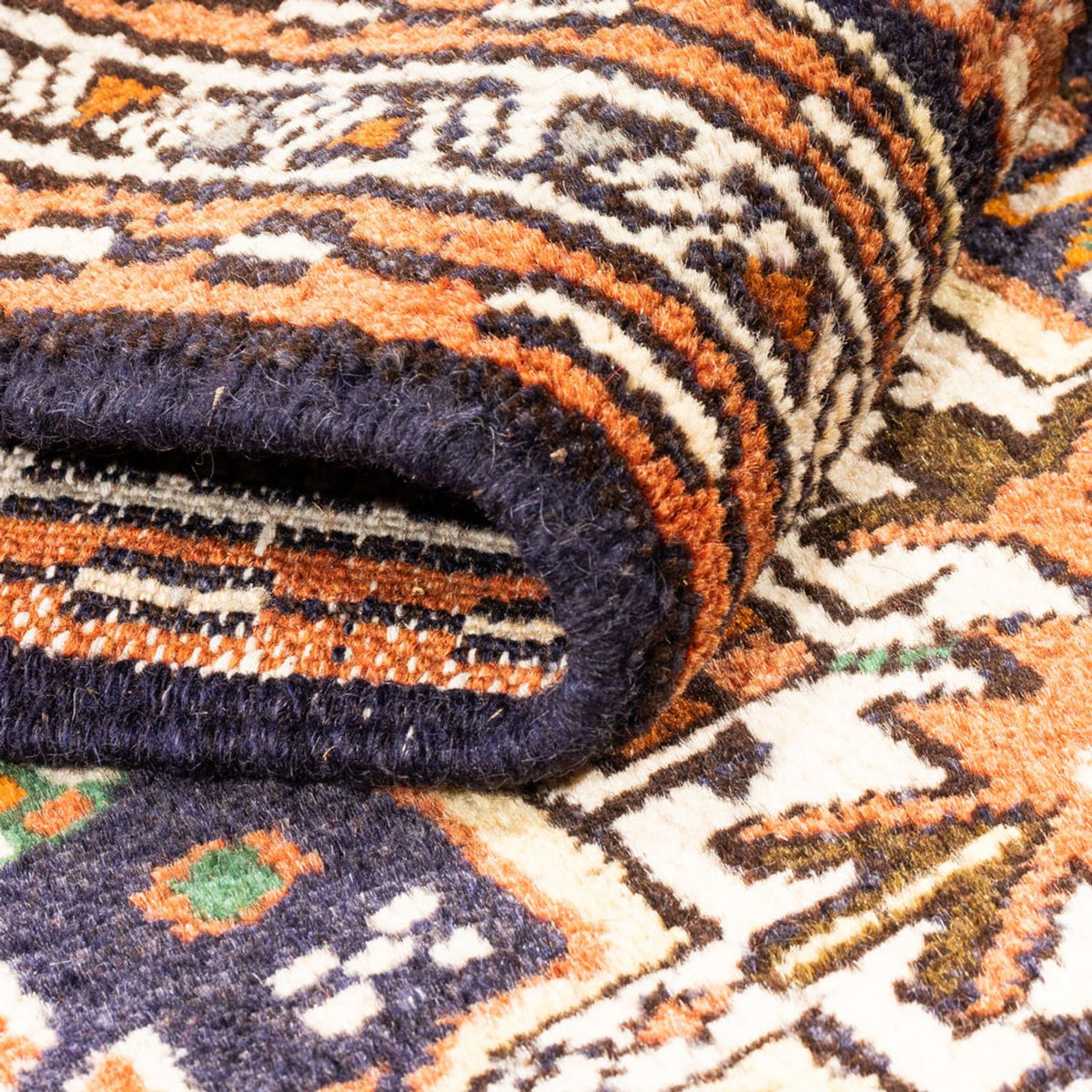 Persisk matta - Nomadic - 138 x 73 cm - röd